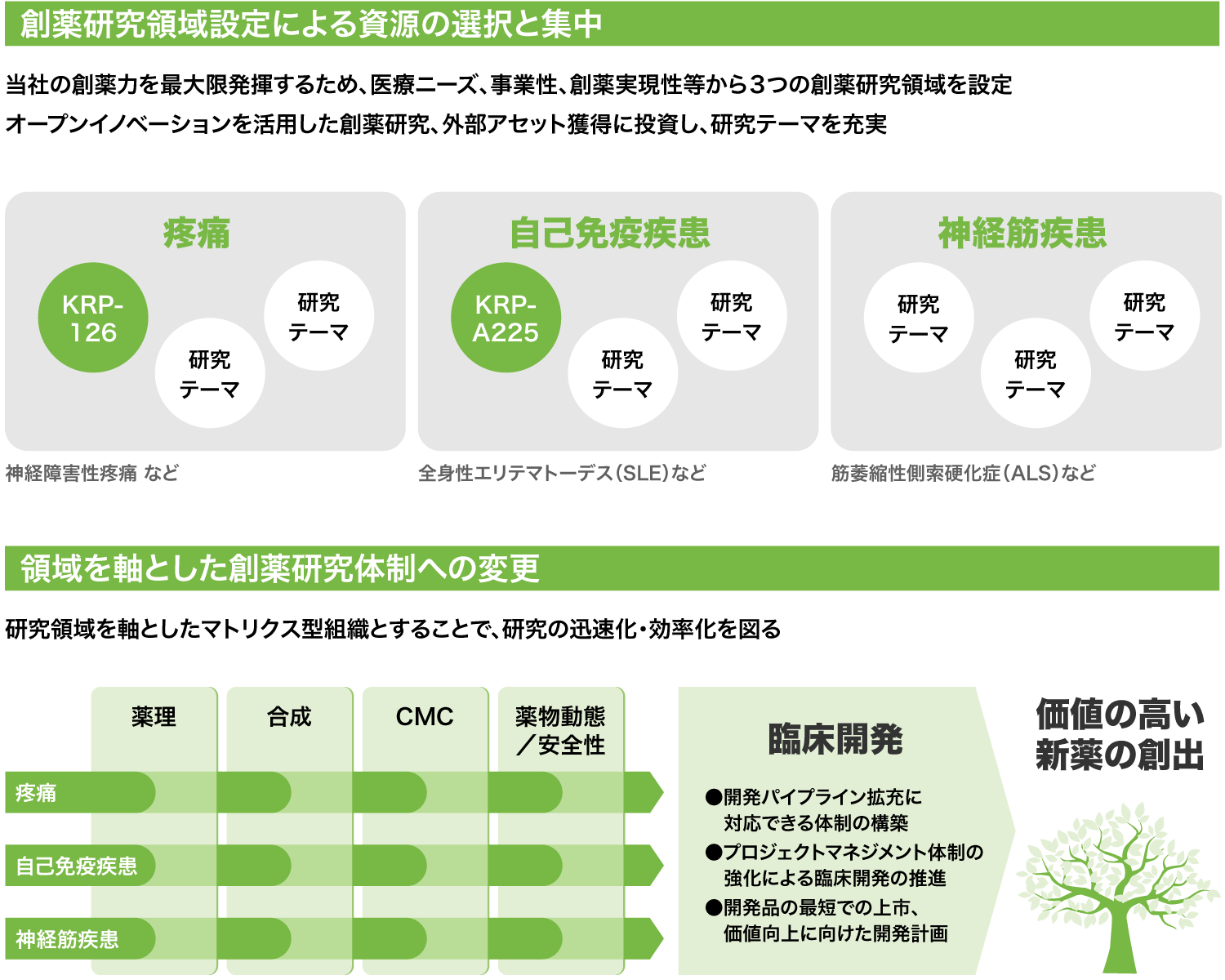 図:「医療ニーズに応える価値の高い新薬の創出力強化」イメージ